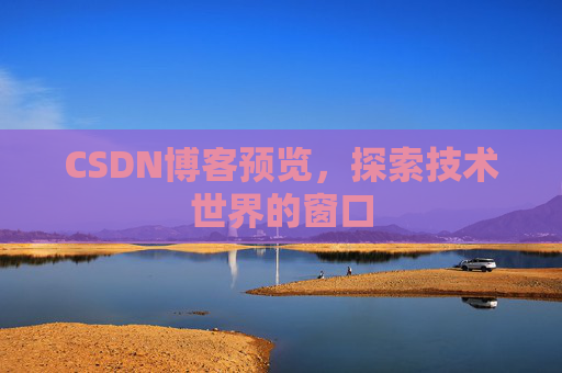 CSDN博客预览,探索技术世界的窗口